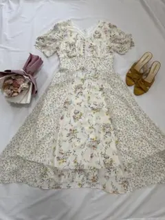 JILL by JILLSTUART 花柄ワンピース M
