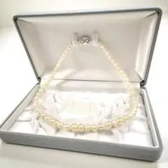 【テリ最強】本真珠 真珠 パール パールネックレス pearl necklaceのサムネイル