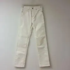 UNIQLO ホワイト ストレートデニム