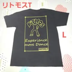 【美品】カリテス　リトモス　DANCEHOLIC　 ダンス　Tシャツ 黒　L