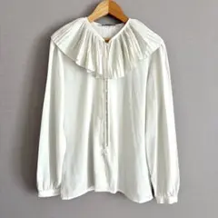 tokyo blouse MARIEENNE フリルブラウス ホワイト