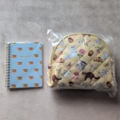 値下げ中【未使用】PAUL & JOE 猫柄ポーチ・ノートセット