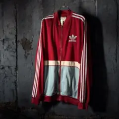 美品 adidas ATPトラックジャケット ジャージ ワインレッド 美品 adidas ATPトラックジャケット ジャージ ワインレッド