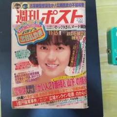 週刊ポスト 1983年 昭和58年10月28日 特別号 手塚理美 - メルカリ