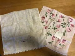 LAURA ASHLEY タオルハンカチセット3枚