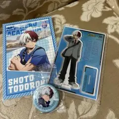 僕のヒーローアカデミア くら寿司 コラボ アクリルスタンド 缶バッジ