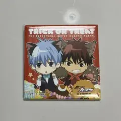 黒子のバスケ 黒子テツヤ 火神大我 ハロウィンイベント限定スクエア缶バッジ