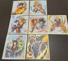 色紙】ドラゴンボールZ 孫悟空 & ベジータ 「サイヤ人襲来編」 鳥山明