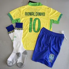 ★130サイズ★ ロナウジーニョ ブラジル 1st サッカー ユニフォーム