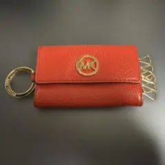 マイケルコース キーケース 赤