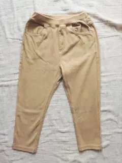 無印良品 キッズ ロングパンツ ベージュ 110cmのサムネイル