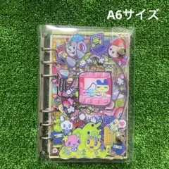 たまごっち シャカシャカ シール帳　リフィル付き　A6バインダー 限定レア