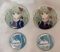 初音ミク ドンキホーテ 缶バッジ kawaii fashion 地雷系 ホロ - メルカリ