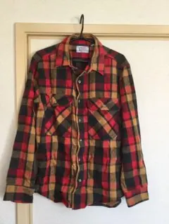 チェックシャツ ネルシャツ