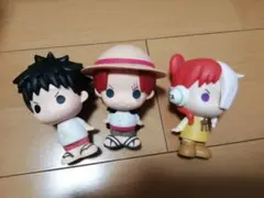 ワンピース一番くじ　F賞　sofvicちゅ3種