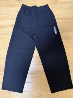 【新品】ユニクロC スウェットワイドパンツ 黒 ブラック Sサイズ　標準丈