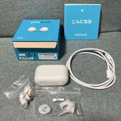 Amazon echo buds ワイヤレスイヤホンのサムネイル