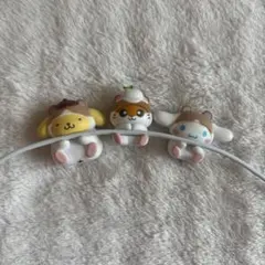 ハグコット サンリオキャラクターズ8 ケーブルアクセサリー 3種セットガチャ