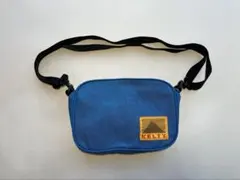 KELTY 青 ナイロン ショルダーバッグ