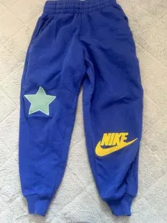 NIKE 青色 ロングパンツ XS スウェットパンツ