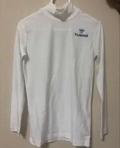 hummel JASPO 長袖インナーシャツ S ホワイト