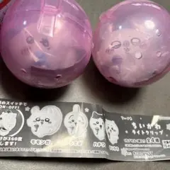 ちいかわライトクリップ　ハチワレ　モモンガ