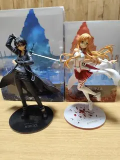 ソードアート・オンライン フィギュア キリト アスナ セットのサムネイル