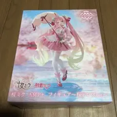 ★新品未開封★ 初音ミク　桜ミク AMP+ フィギュア 〜桜ドレスver.〜