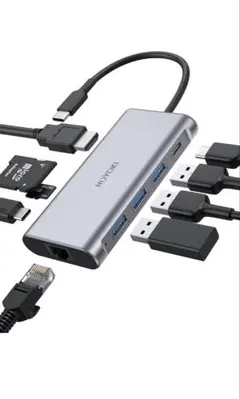 HOYOKI USB C 9イン1 USB Cアダプター Type C