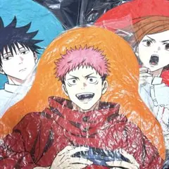 呪術廻戦　セガラッキーくじ　虎杖　伏黒　釘崎　クッション　Fun!Fun!Fun