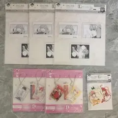 五等分の花嫁　一番くじ　H賞 単行本チャーム I賞 ステーショナリー セット