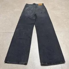 Levi’s RIBCAGE WIDE LEG　ブラックデニムパンツ　バギー
