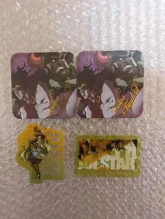 ジョジョの奇妙な冒険　ステッカー　DAISO　ジョセフ