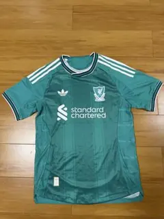 adidas リバプール シャツ Lサイズ ティール