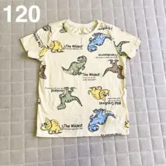 恐竜 120 キッズ 半袖 Tシャツ 新品未使用 美品