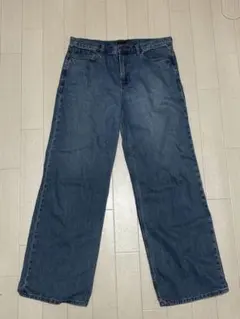 ワイドレッグデニム