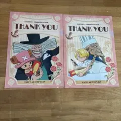 ONE PIECE キャラクタークリアファイル 2枚セット