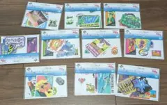 一番くじジョジョの奇妙な冒険L賞　ステッカーコレクション　10種類