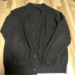 GU 黒のニットカーディガン