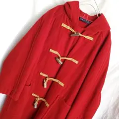 Ralph Lauren ラルフローレン ダッフルコート 赤 ウール 毛のサムネイル