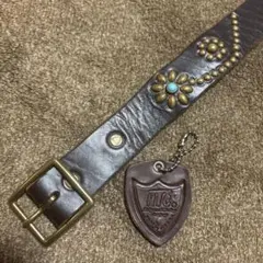 希少 BACKBONE × HTC コンチョ スタッズ ベルト サイズ36 - メルカリ