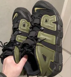 NIKE AIR MORE UPTEMPO オリーブ ブラック