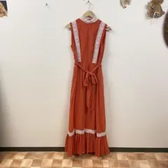 anoconooheya 古着 ノースリーブ ロングワンピース