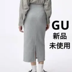 新品未使用 GU ヘビーウェイトスウェットナロースカート スウェット スカート