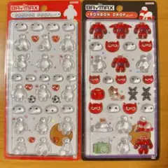 新品未開封　ベイマックス　ボンボンドロップシール　2点セット