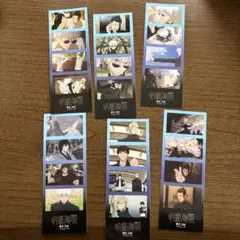 呪術廻戦懐玉・玉折　4カットステッカー【五条,夏油,七海,灰原,甚爾】