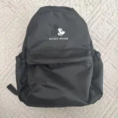 値下げ！ブランシェス　ミッキーマウス ブラック リュック　ディズニー　美品