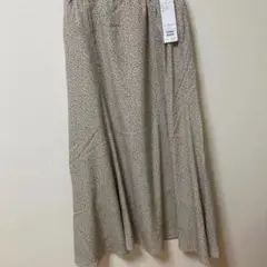 新品　サマンサモスモスブルー　ドット　スカート