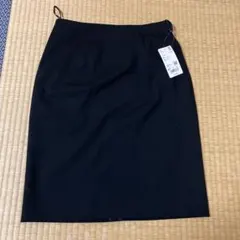 ユニクロ　ストレッチ　タイトスカート　丈長め