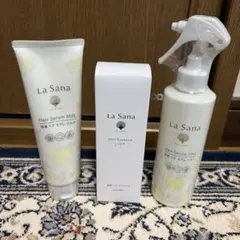La Sana 海藻ヘアエッセンス さらさら ローズの香り 詰替用2パック